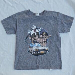 Glidan Boys Ghostbuster Gray Graphic Tee XS